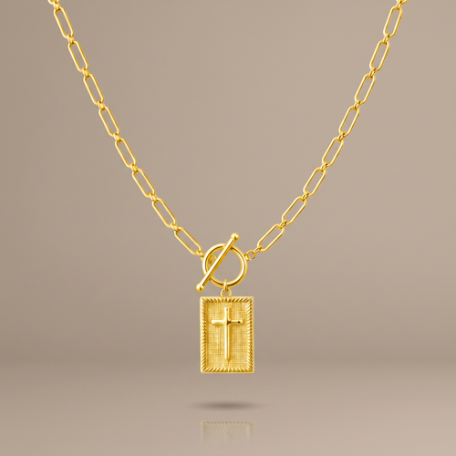 Charm Cross Necklace