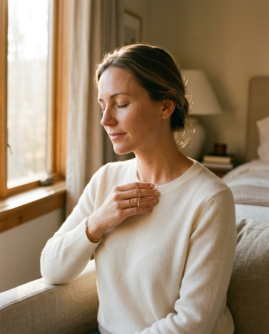 A quiet moment of faith