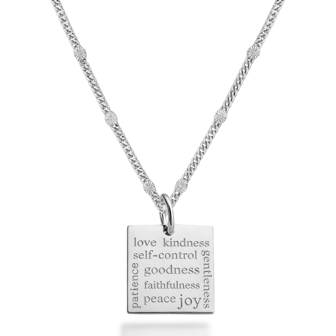 Fruit of the Spirit Necklace in Gold & Silver