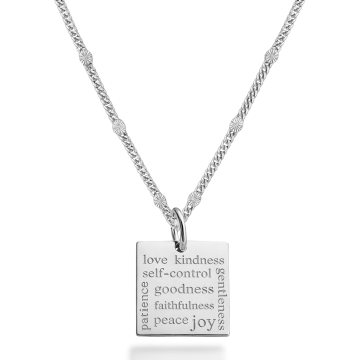 Fruit of the Spirit Necklace in Gold & Silver