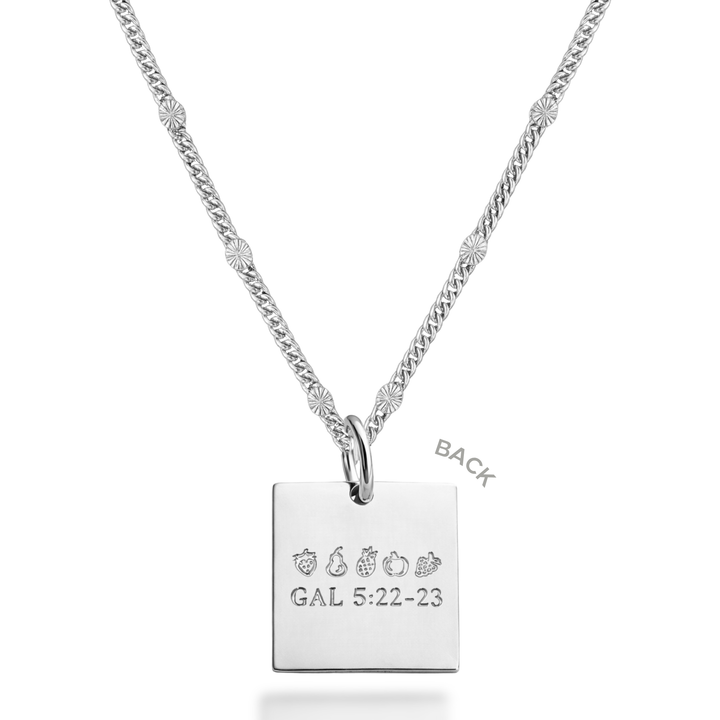 Fruit of the Spirit Necklace in Gold & Silver