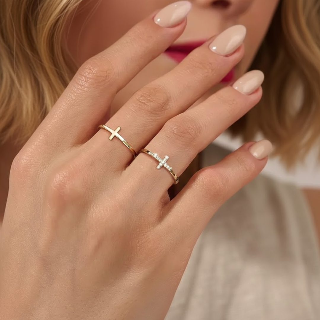 The Grace in Balance Ring 2-Piece-Set