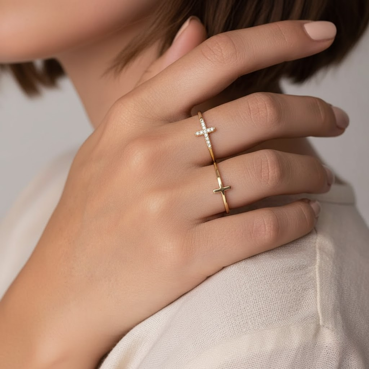The Grace in Balance Ring 2-Piece-Set
