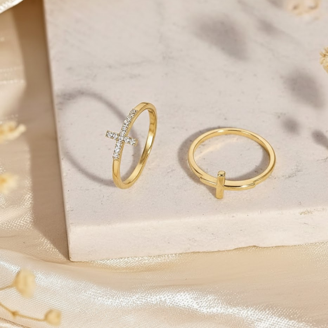 The Grace in Balance Ring 2-Piece-Set