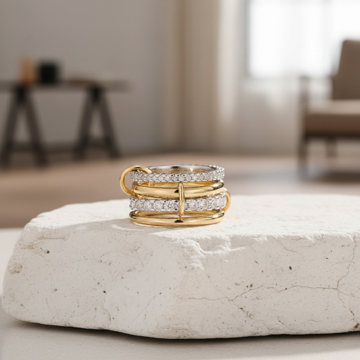 The Halo Stackable Rings
