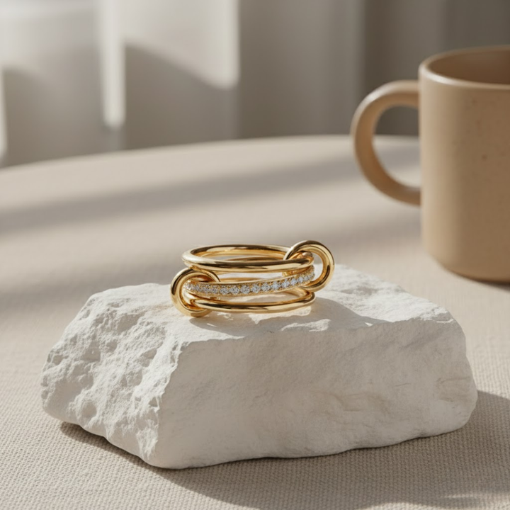 The Halo Stackable Rings