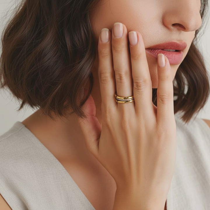 The Halo Stackable Rings