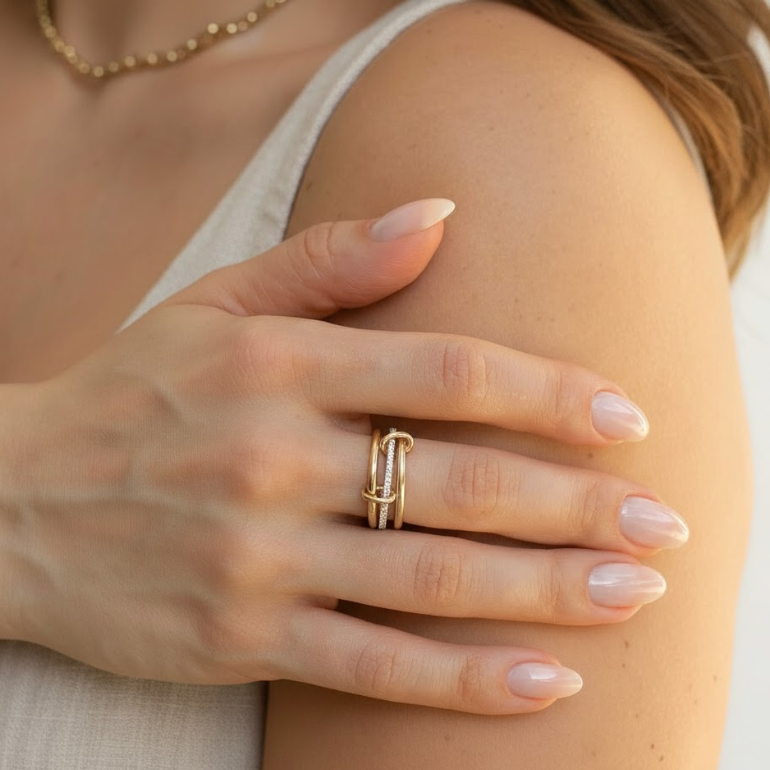 The Halo Stackable Rings