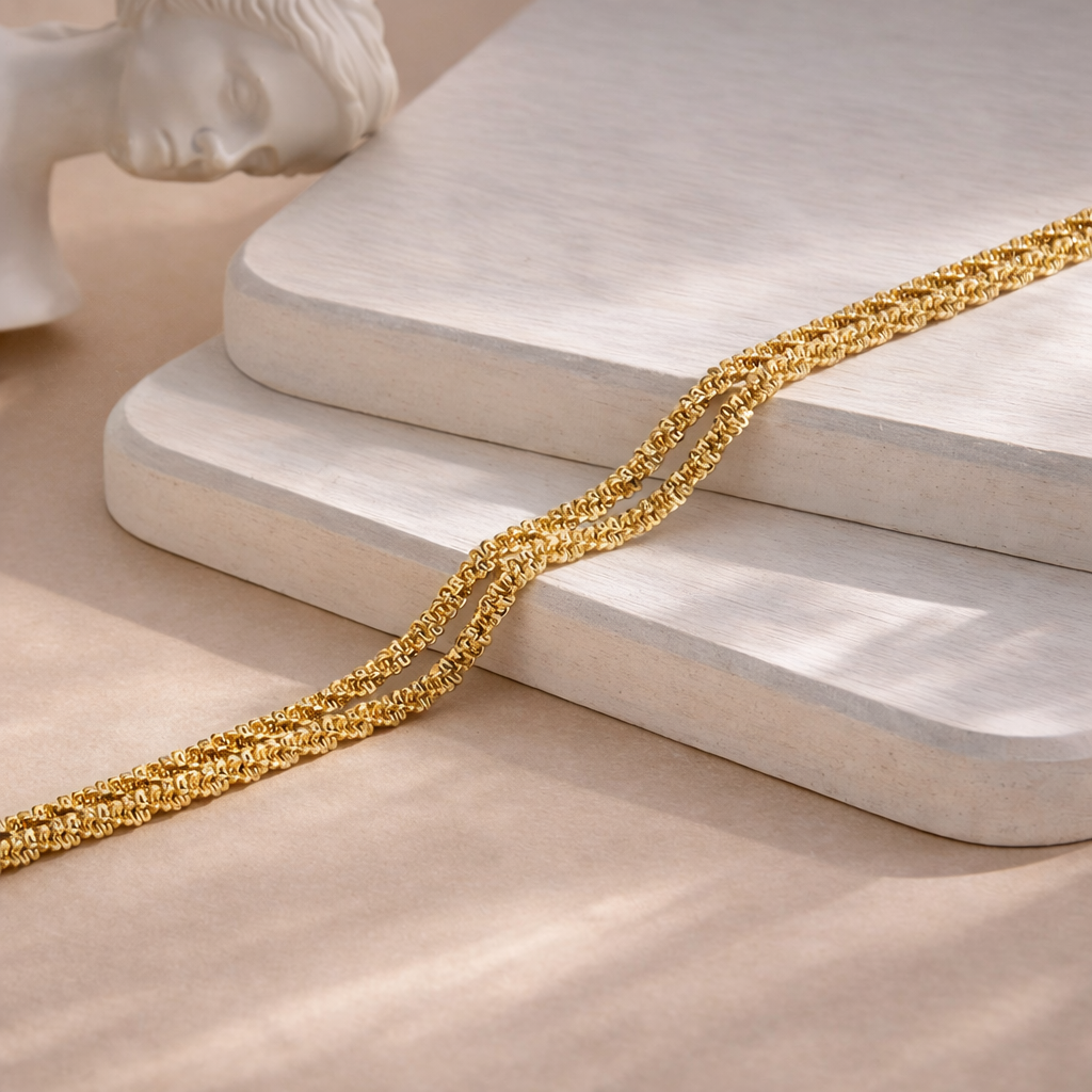 Fero Layered Anklet