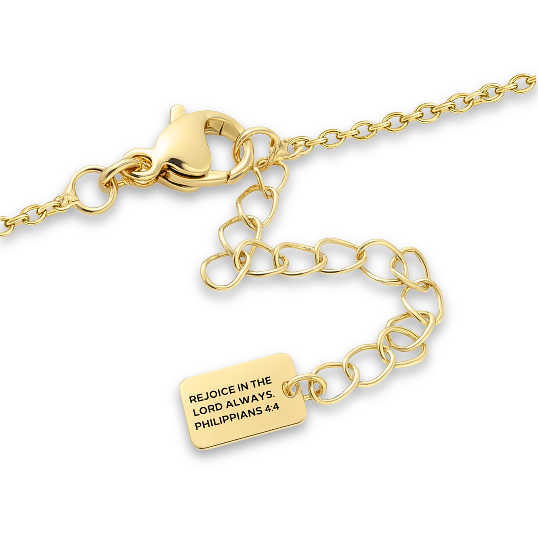 'He Left The 99' Necklace in Gold, Silver & Rose Gold