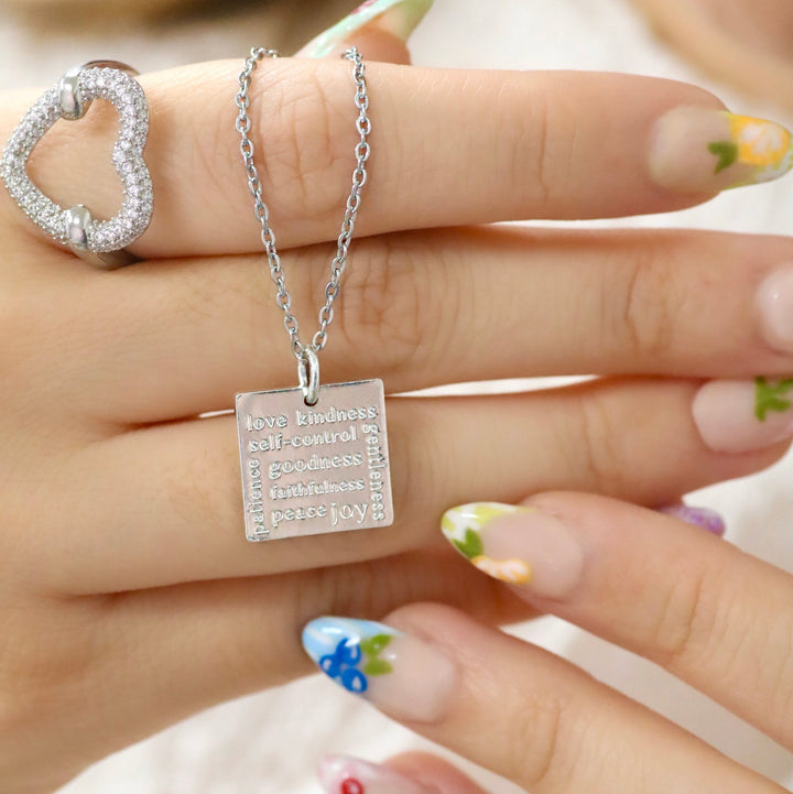 Fruit of the Spirit Necklace in Gold & Silver