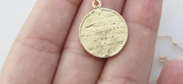 Most Sacred Heart Coin Necklace