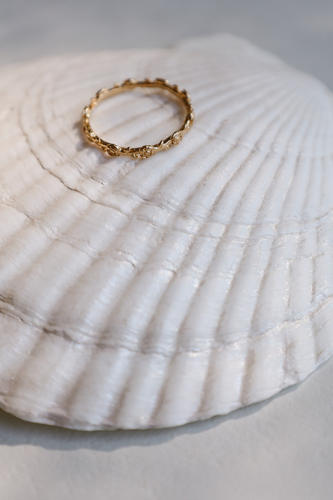 Mystical Rose Ring in Gold Vermeil
