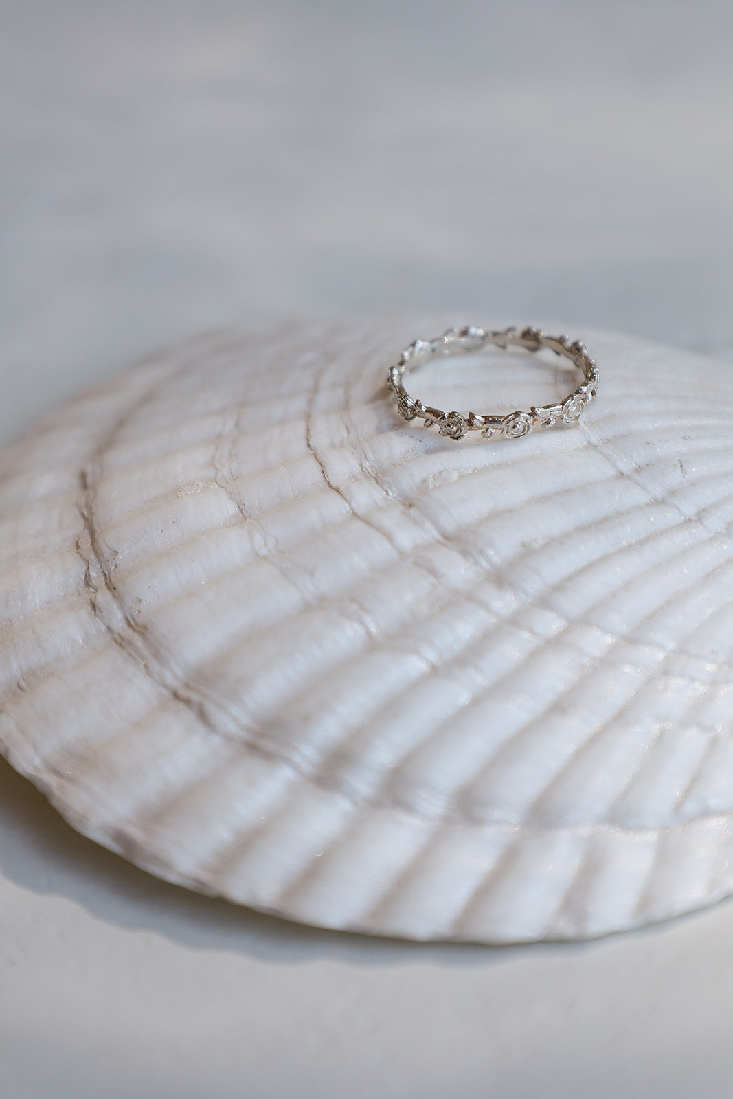 Mystical Rose Ring in Sterling Silver