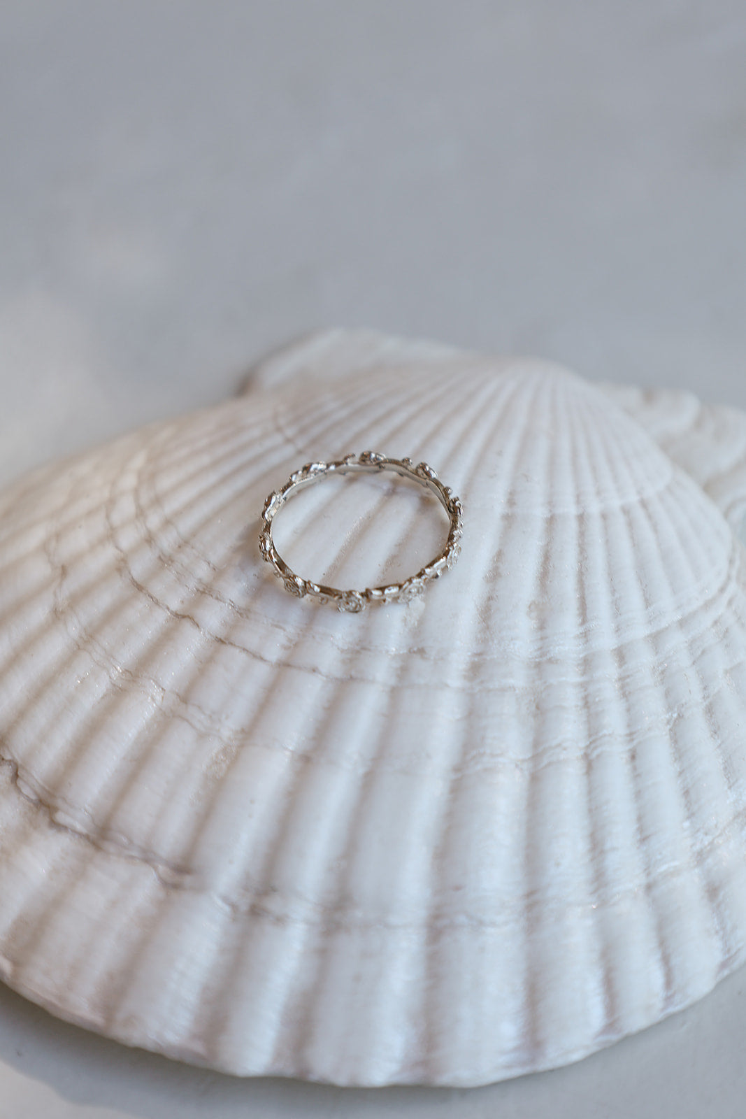 Mystical Rose Ring in Sterling Silver