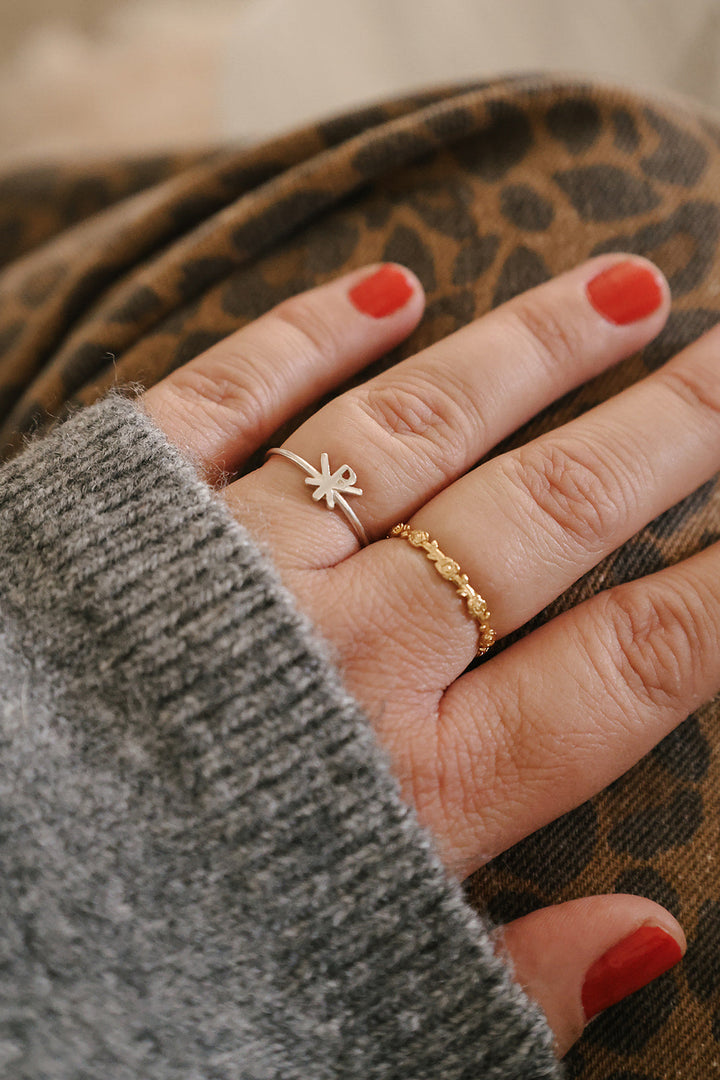 Mystical Rose Ring in Gold Vermeil