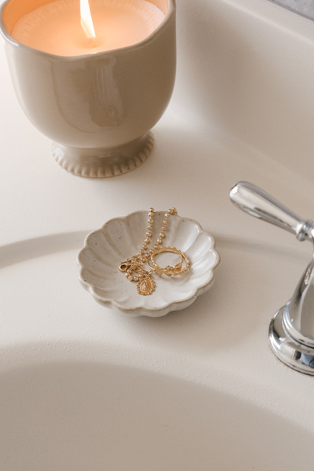 Our Lady of Guadalupe Scalloped Bracelet