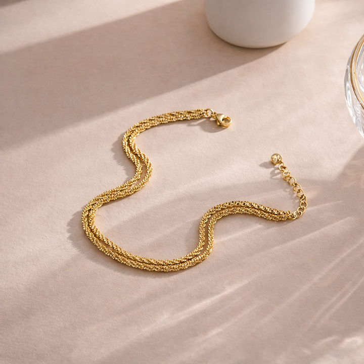 Fero Layered Anklet