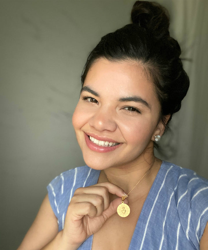 Most Sacred Heart Coin Necklace