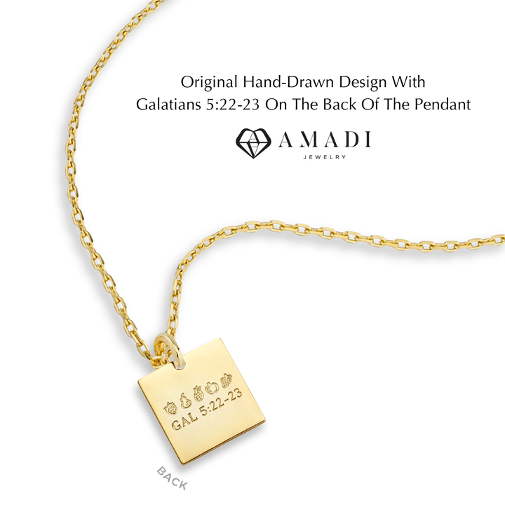 Fruit of the Spirit Necklace in Gold & Silver