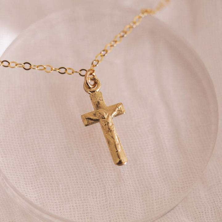 Mini Crucifix Necklace