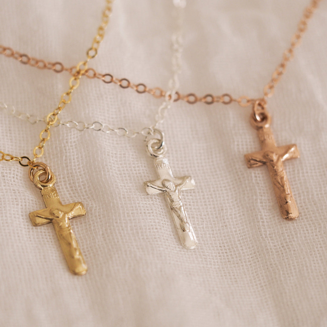 Mini Crucifix Necklace