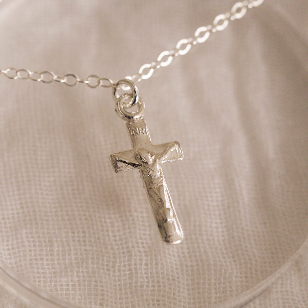 Mini Crucifix Necklace