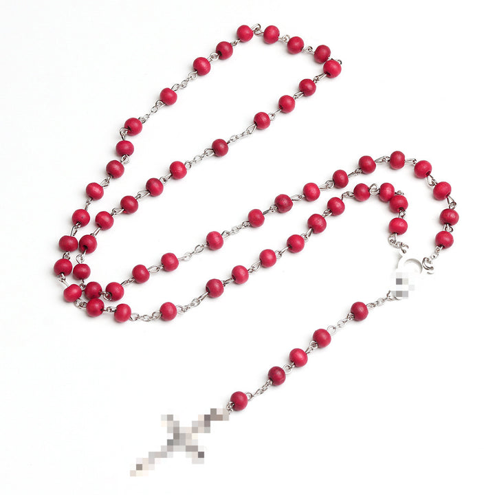 Brown Pearl Catholic Blessing Rosary