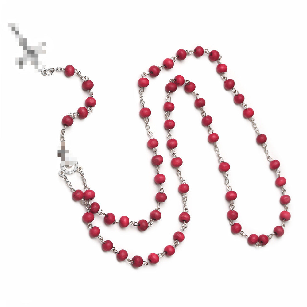 Brown Pearl Catholic Blessing Rosary