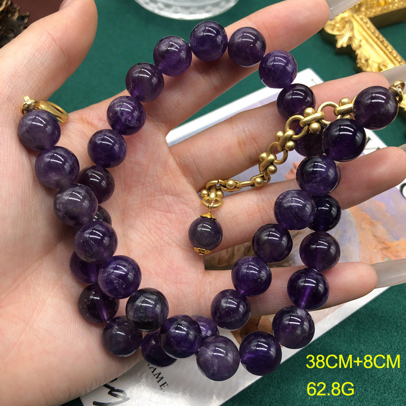 Natural Matte Sandstone Faith Rosary with Bronze Crucifix & Our Lady