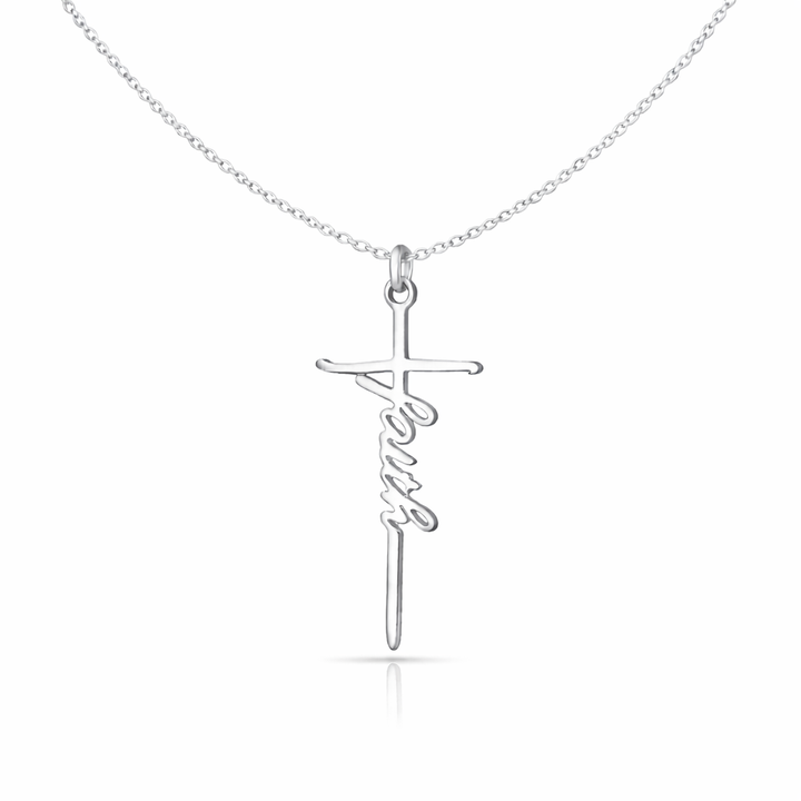 Faith Cross Necklace