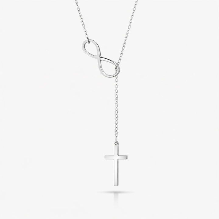 Stracka Infini Cross Necklace
