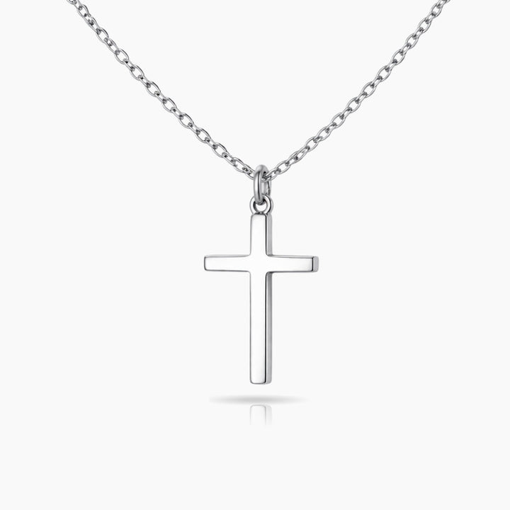 Slat Cross Necklace