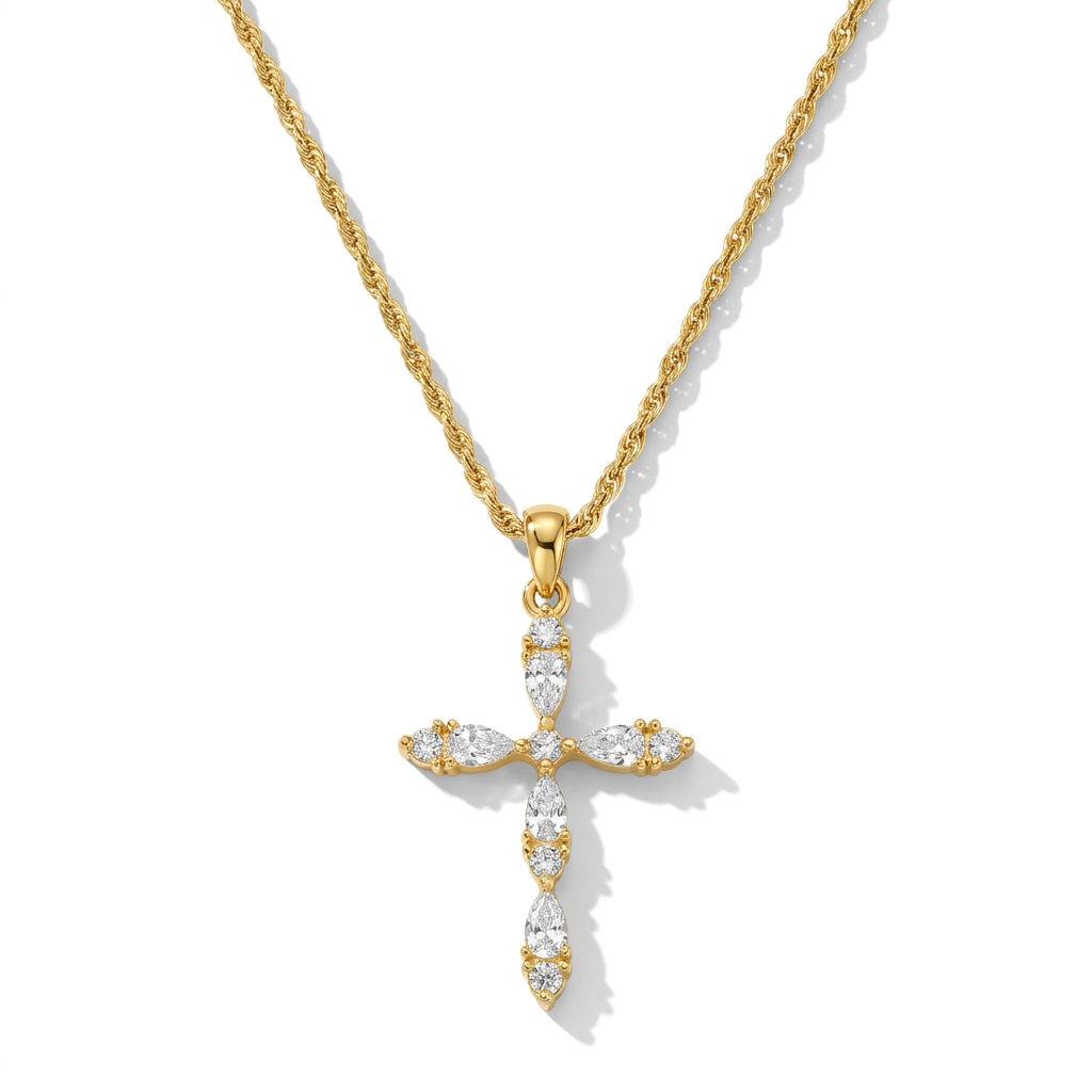 Reign Cross Necklace