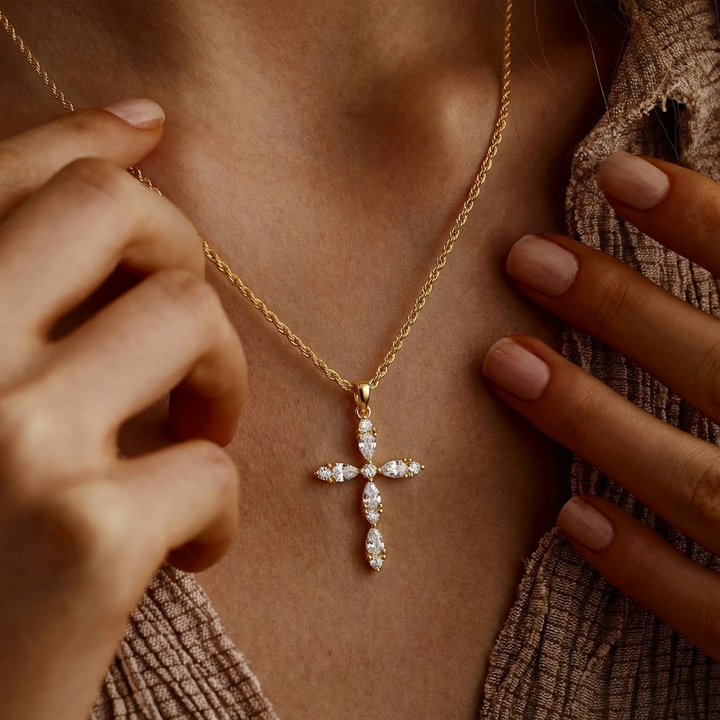 Reign Cross Necklace