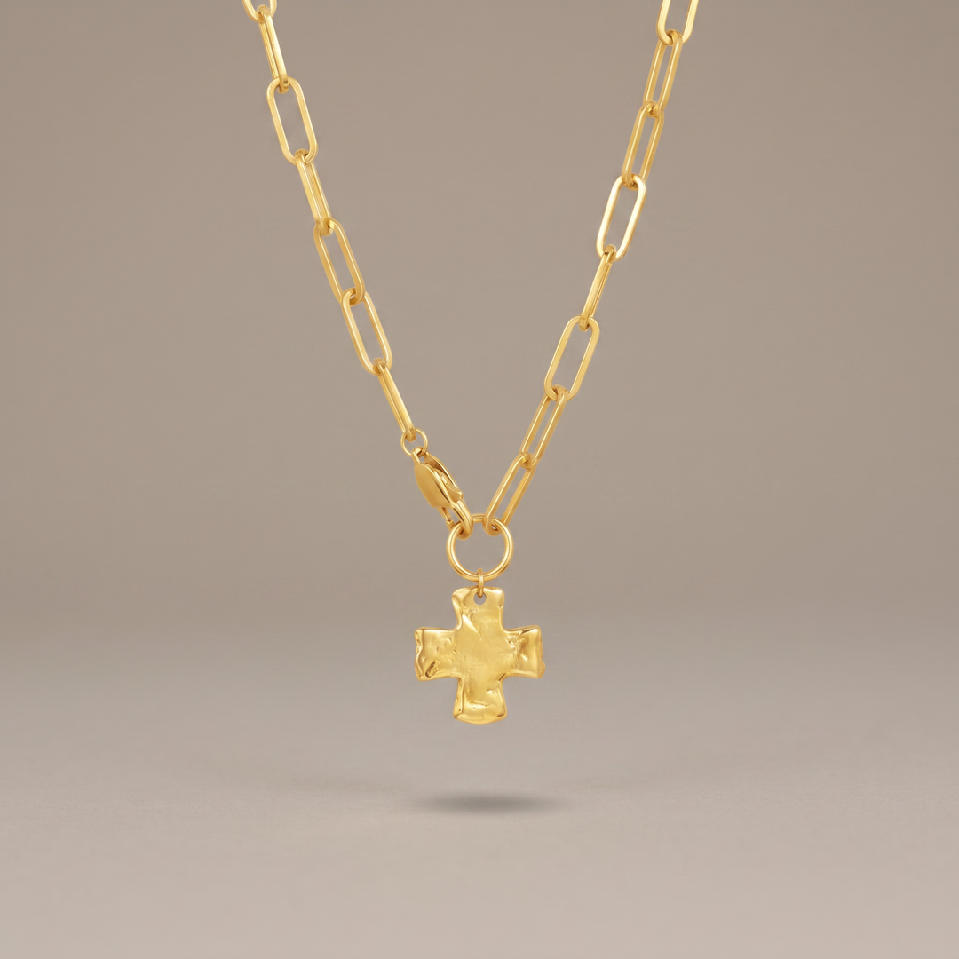 Chunky Cross Necklace