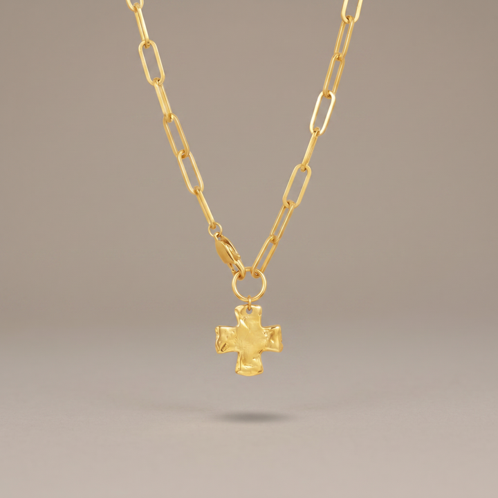 Chunky Cross Necklace