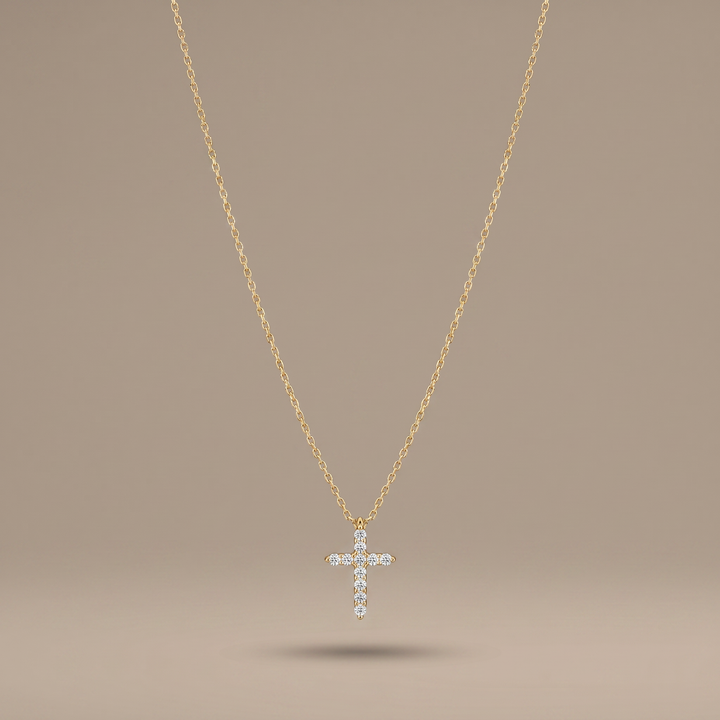 CZ STONE CROSS