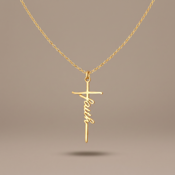 Faith Cross Necklace