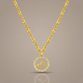 Faith Moves Mountains Necklace in Gold and Silver