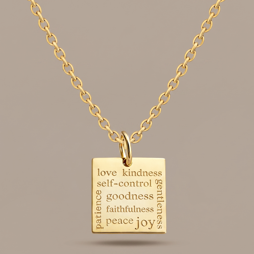 Fruit of the Spirit Necklace in Gold & Silver