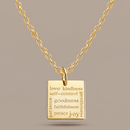 Fruit of the Spirit Necklace in Gold & Silver