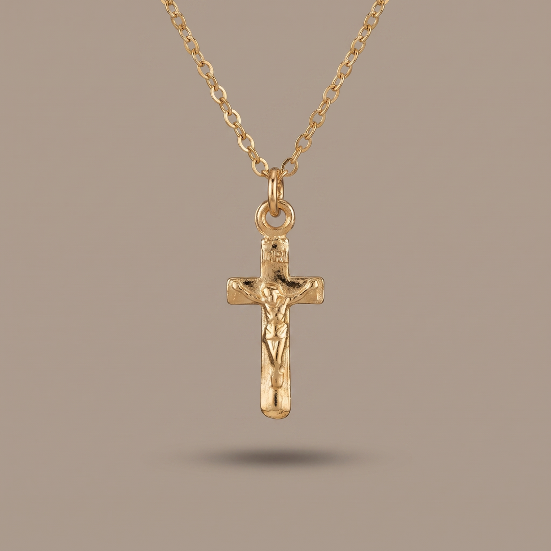 Mini Crucifix Necklace