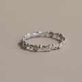 Mystical Rose Ring in Sterling Silver
