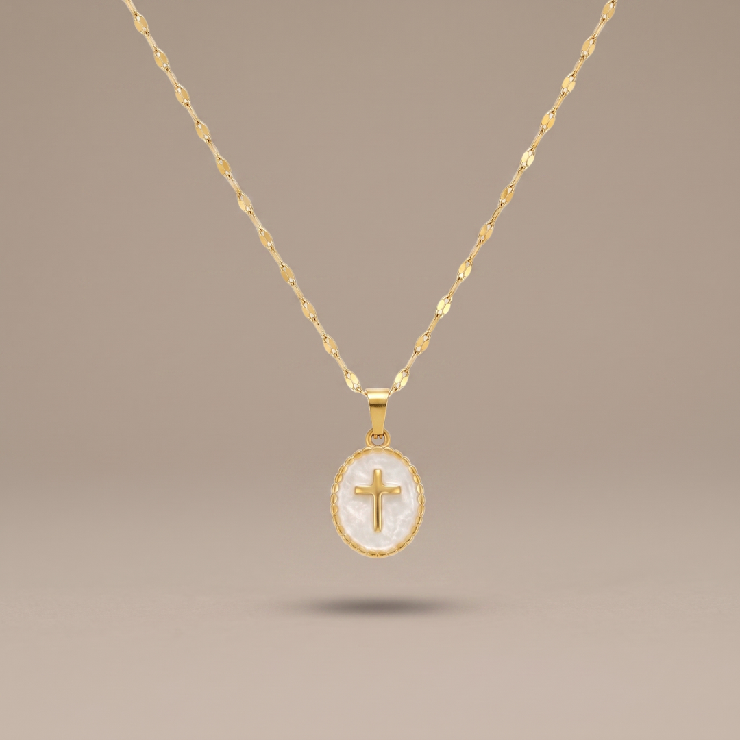 Pastel Cross Necklace
