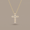 Radiant Cross Necklace
