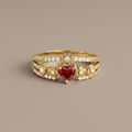 Sacred Heart Bloom Ring