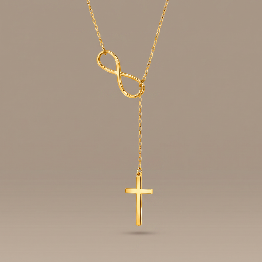 Stracka Infini Cross Necklace