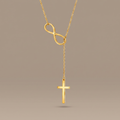 Stracka Infini Cross Necklace