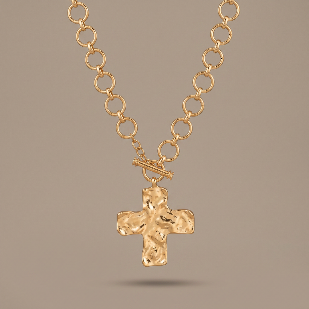 The Eternal Hammered Necklace